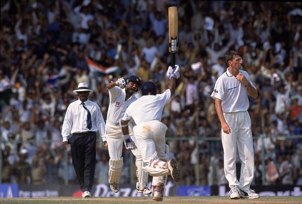 Sameer Dighe, Harbhajan Singh and Glenn McGrath